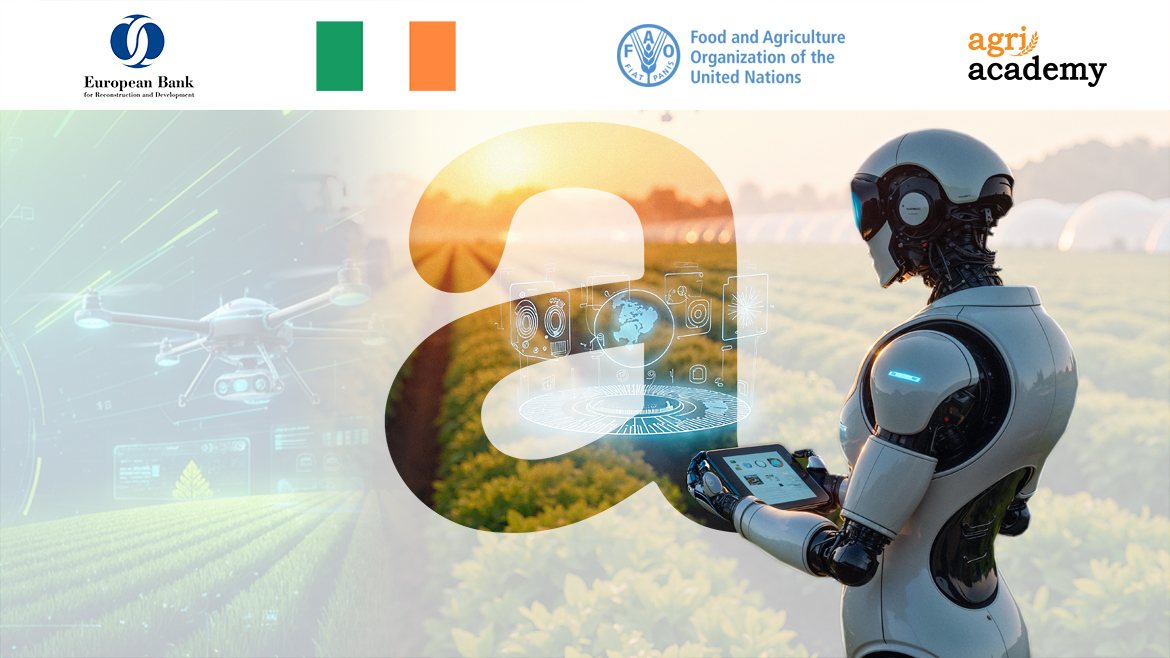 AgriAcademy відкриває реєстрацію на безкоштовний курс «Застосування штучного інтелекту в аграрному секторі»